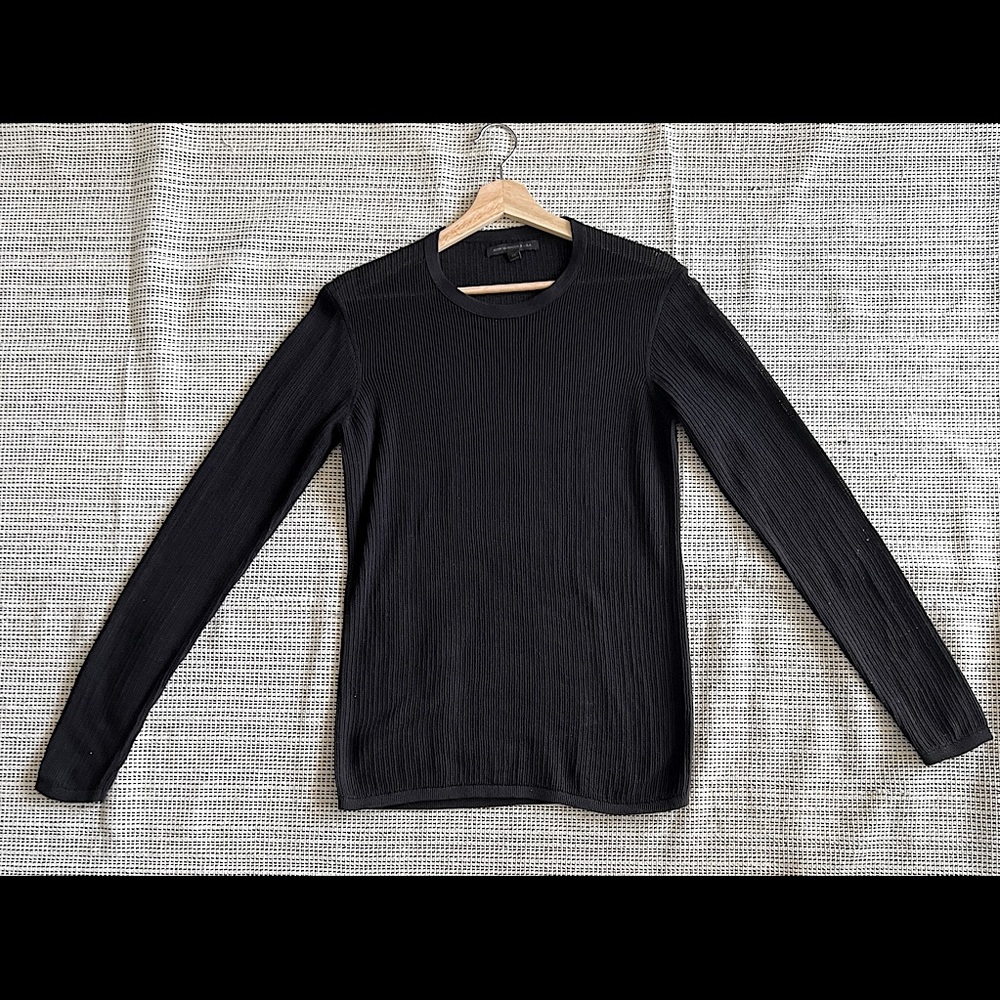 John Varvatos extra small black long sleeve shirt